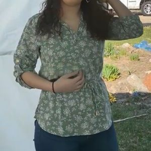 New Glory| floral blouse